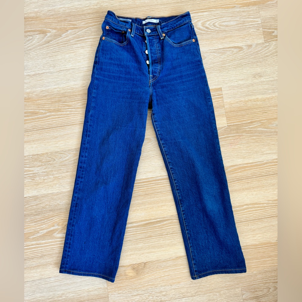 Levi's® Premium RIBCAGE STRAIGHT ANKLE WOMEN'S JEANS NWT 27 x 25 inseam